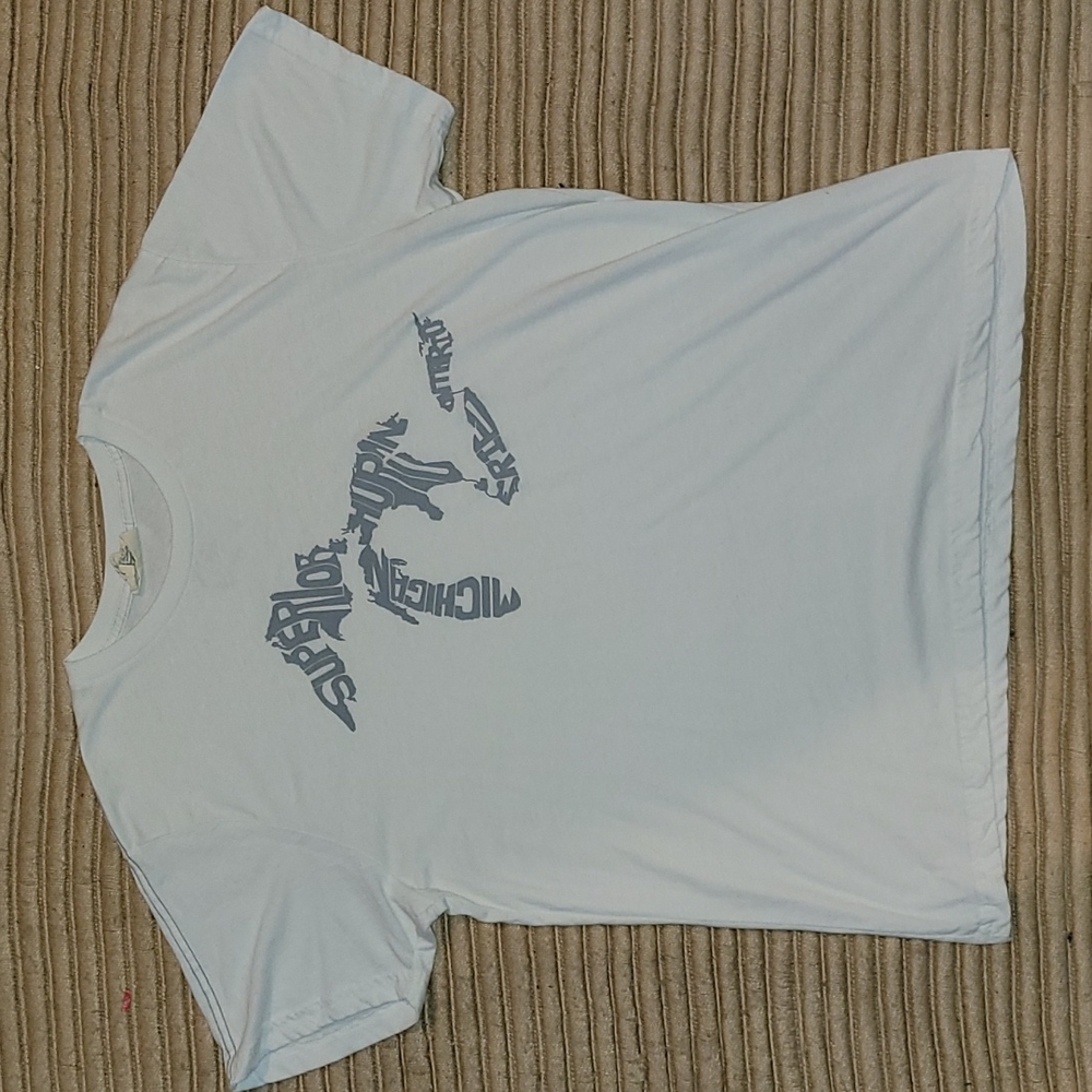 Made in USA. Great Lakes T shirt. Jones & Mitchell. Size XL.